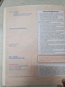 ICSE 10th Grade Recommended Topography Book