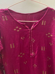 Elegant Pink Kurta