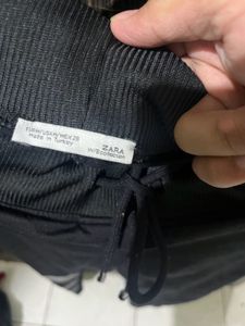 Black Joggers with Unique Design