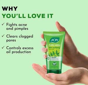 Skin Purifying Joy Neem Face Wash Pack Of 2