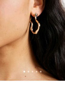 Gold Hoop Earrings