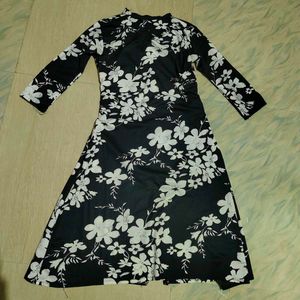 Black Floral Dress