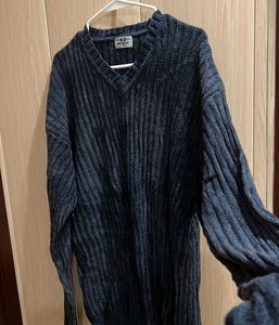 Pro-itive Ribbed V-Neck Sweater