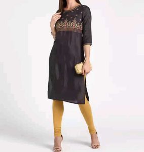 Aurelia Charcoal Grey Kurta