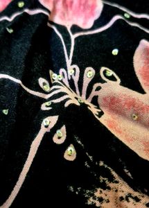Black Pink Kurta With Slit