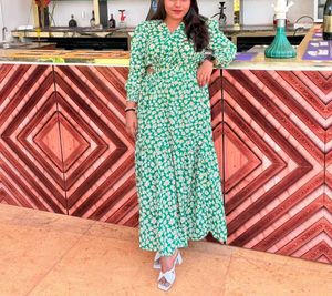 Floral Gown Dress