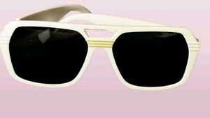 Retro White Sunglasses