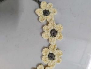 Crochet Flowery Hairband🎀