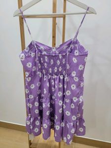 Floral Print Mini Dress