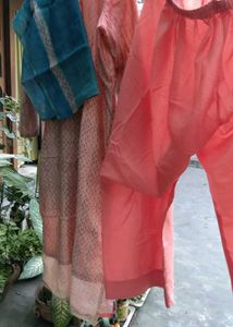 Elegant Pink Kurta Set