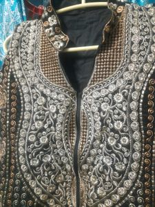 Embroidered Velvet Jacket