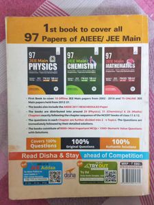Disha JEE Main Physics PYQs