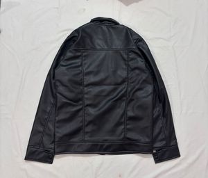 Black Faux Leather Jacket