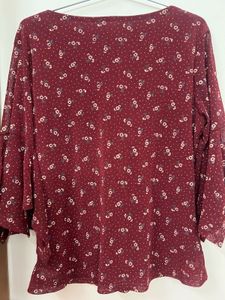 Maroon Top
