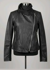 Edgy Black Moto Jacket