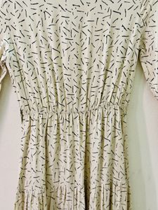 Reserved Classic Cream Dress