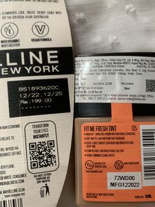 Maybelline Kajal &amp; Fit Me Tint
