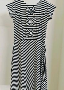 Striped Ribbon Dress 🎀