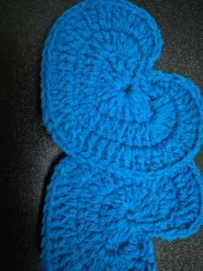 Blue Heart Coaster Set Of 4