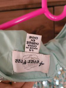 Sparkly Mint Green Dress