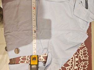 M&amp;S Light Blue Striped Shirt Fixed Price