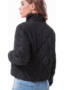 Black Quilted Jacket