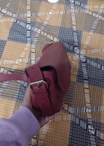 Shoulder Bag Burgundy
