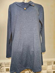 🎄Buy 1, Get 1 Free🎁Blue Long Sleeve Dress