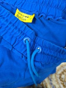 Men Blue Joggers