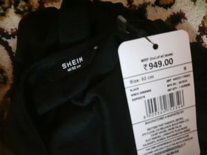 Chic Black Bodycon Midi Dress