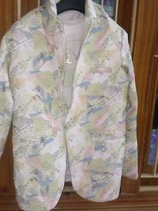 Abstract Pattern Blazer