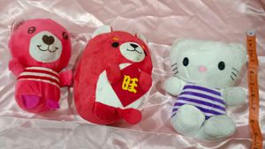 Combo Of 3 Imported Plushies Toys