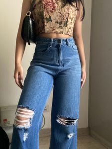 Off Duty India Baggy High Waisted Jeans