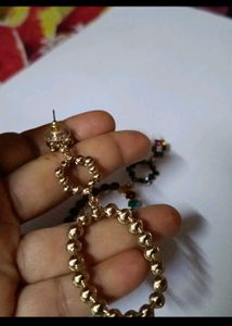 Colorful Circle Earrings