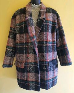 Chequered Overcoat