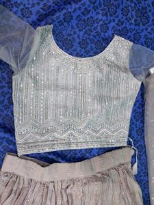 Croptop &amp; Lehanga