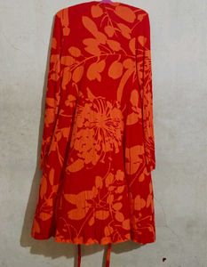 Old Nevy Wrap Dress