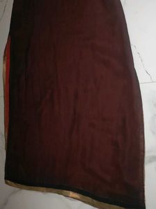 Stunning dark brown kurti