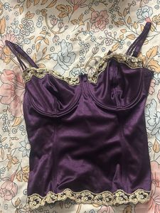 Purple Corset Top