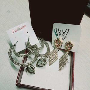 Silver Dangle Earrings