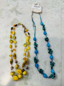 Beaded Necklaces pack of 2