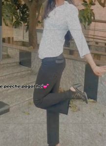 Black Formal Pant Flared Bell Bottom