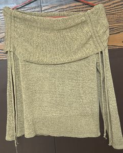 See Through | Drawstring | Net Top.