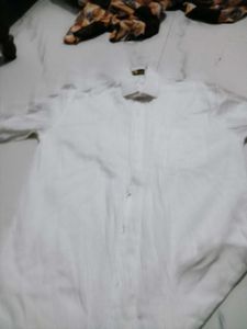 White Casual Shirt