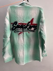 Green Plaid Corduroy Shirt