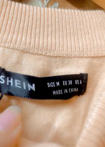 Brand New Shien Crop Top With Sexy Neck And Back