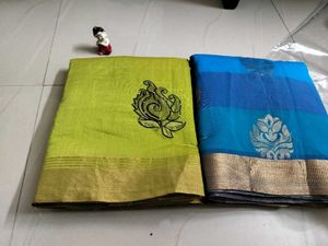 Combo Of 2 New Unused Beautiful Saree