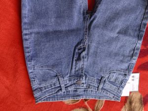 Bootcut Trousers (Available In Black/Blue)