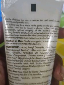 Ozone D-Tan Face Wash