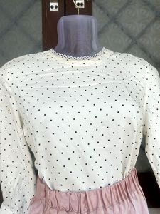 Retro New With Tag Polka Dot Vintage Top✨